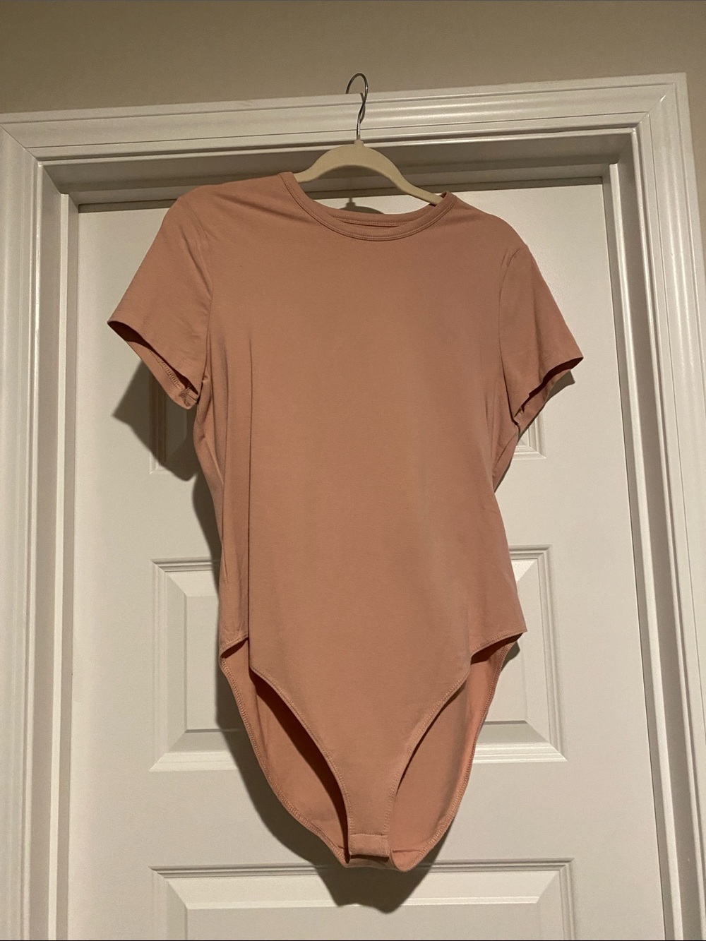 Amazon Essentials Short Sleeve Bodysuit - Blush